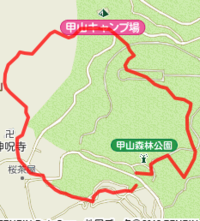久しぶりの甲山登山