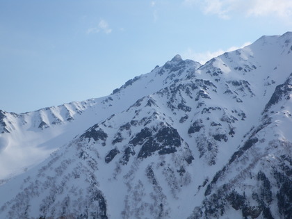 槍ヶ岳へ～中崎尾根から大喰岳西尾根