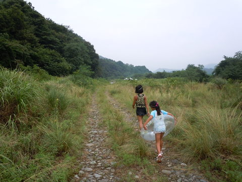備忘録―８月のハ菅河原野営。