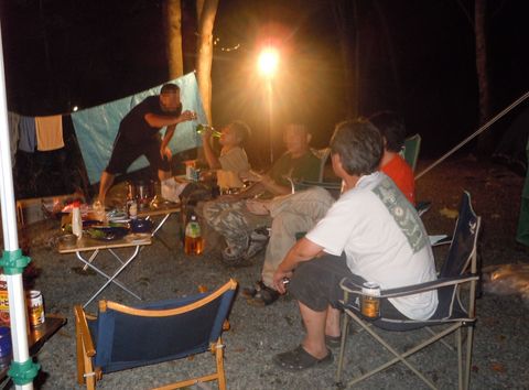第１回ＴＢＣＣ総会 in 山伏ＡＣ。