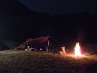 「りくりん河原」で夕涼み。 2010/07/26 01:43:45