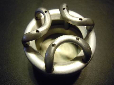 “Stretching Burn” Cyclone Wick Jet Stove 試作。