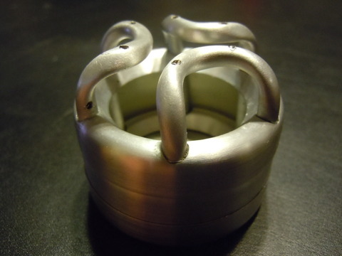 “Stretching Burn” Cyclone Wick Jet Stove 試作。