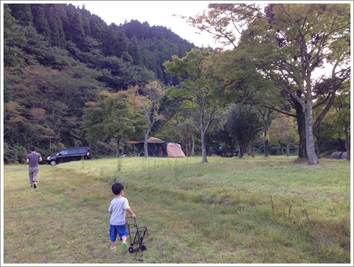 過去キャンプ記録②鯛生家族旅行村　2013.9.21～23