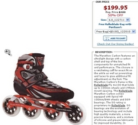 【Rollerblade】 Marathon Carbon 2009/02/26 19:40:54