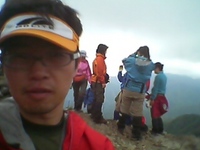 甲武信山頂にて 2009/07/19 14:18:39