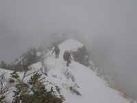 1218 谷川岳西黒尾根にて 2010/12/20 13:48:03