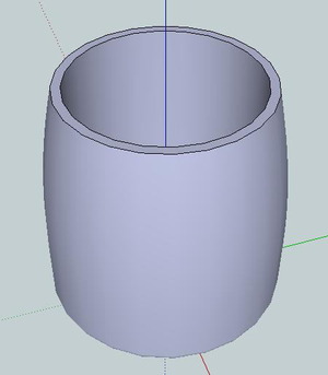 ダイネックス・クラッシックマグカップを作る1：SketchUp