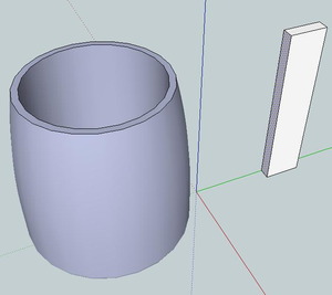 ダイネックス・クラッシックマグカップを作る1：SketchUp