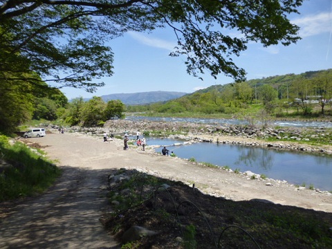 片品川国際マス釣場　