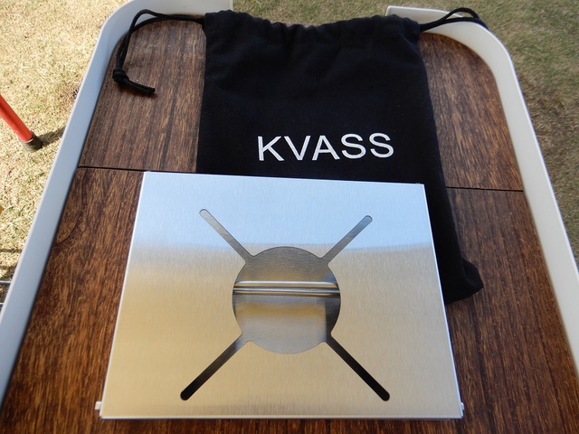 KVASS ステンレス遮熱テーブル