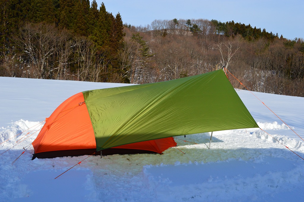 solocamp:レビュー：アライテント ビバークタープM ＋