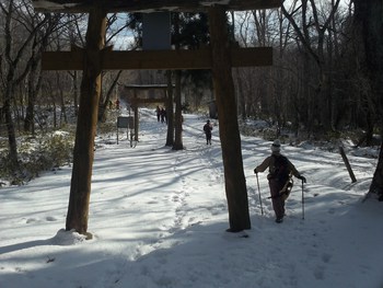 1/25(日)丸山龍神宮の霊山(400m)