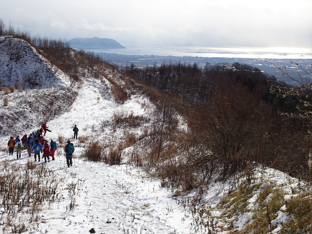 １２/１１七飯岳（７７９ｍ）