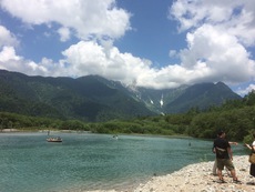 親子山行♪  上高地からの蝶ヶ岳♪ 上高地編