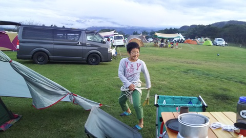 【内山牧場キャンプ場】2017.9.23