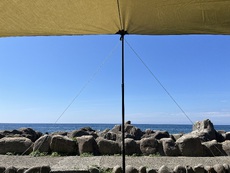 夏だ！海だ！TCタープだ！鮎川園地キャンプ場