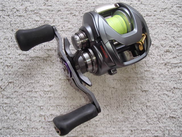 shinの釣行記:MAG-Zブースト 1000Sスプール + PEブルーマーク