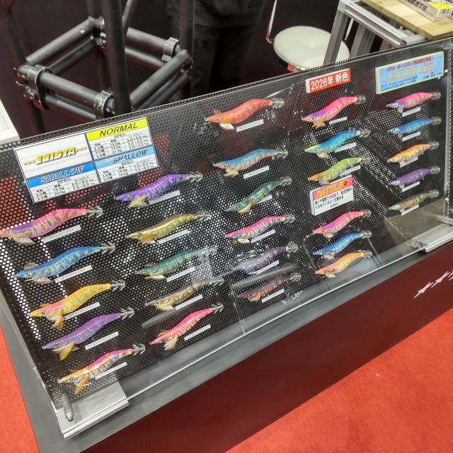 shinの釣行記:フィッシングショー大阪2026参戦記～釣研エギスタ／New
