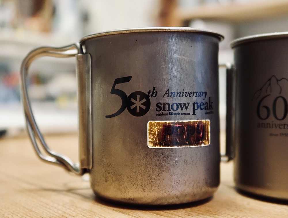 10年使ったキャンプ道具！スノーピーク50周年記念チタンシングルマグ