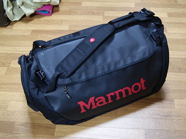 マーモット(Marmot)のリュック兼ダッフルバッグ│シッポナの外遊び
