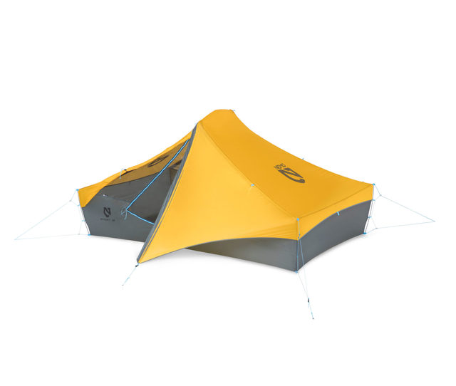 Tバーポール構造で2人用621gの超軽量テント Nemo ニーモ Rocket2p Ultralight Tent ソロキャンプがしたくなったので