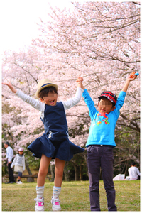 遠出して花見　～亀池公園～