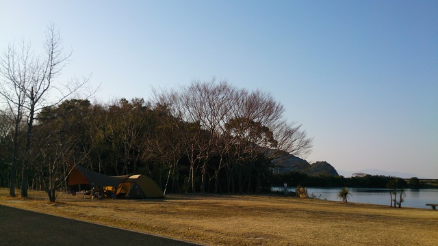 本日のお宿～大池オートキャンプ場