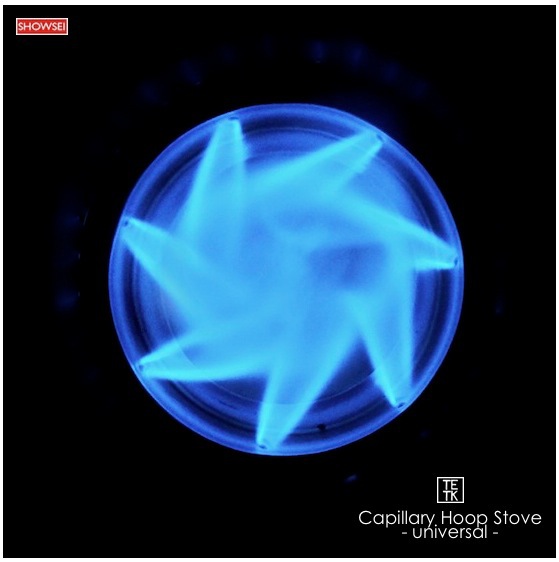 Capillary Hoop Stove - universal -：ハンドメイド・アルコールストーブ