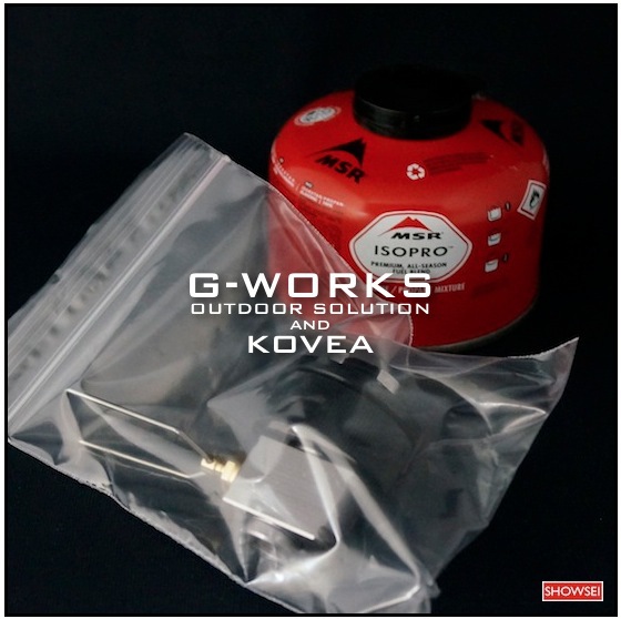 G-WORKS GAS ADAPTER & CONNECTING SYSTEM：ガス詰め替え