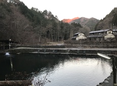 師走の小菅トラウトガーデン