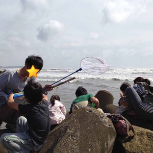 【風と蟹】ブロガーさんと初グルキャン～太陽と海キャンプ場～2014.09.27-28 その2