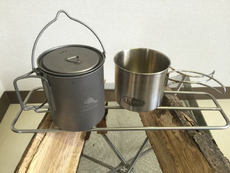 DIY:ミニマム焚き火グリル