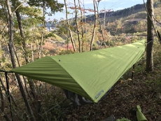 OVERLANDでハンモック開拓（Sky Bivy）