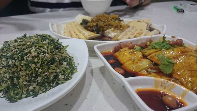 上海出張。。。　初日食事編