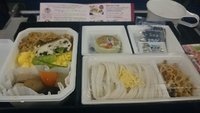 機内食は