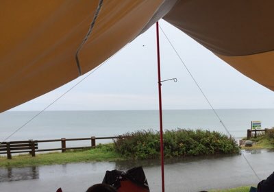 紫雲寺記念公園で海キャンプ2015