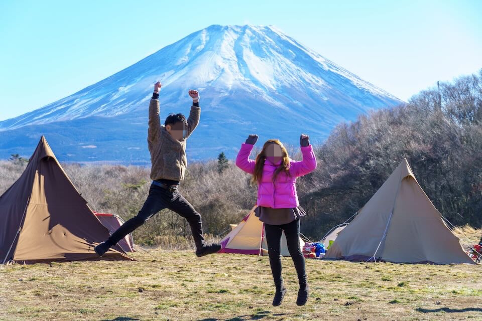 圧倒的な富士山の麓で初の年越しキャンプ②【STAR MEADOWS富士ヶ嶺高原キャンプ場】2020年12月30日〜