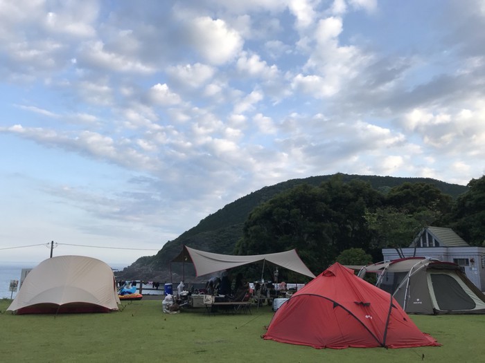 三重県の無料キャンプ地で海を大満喫（６月２日～）