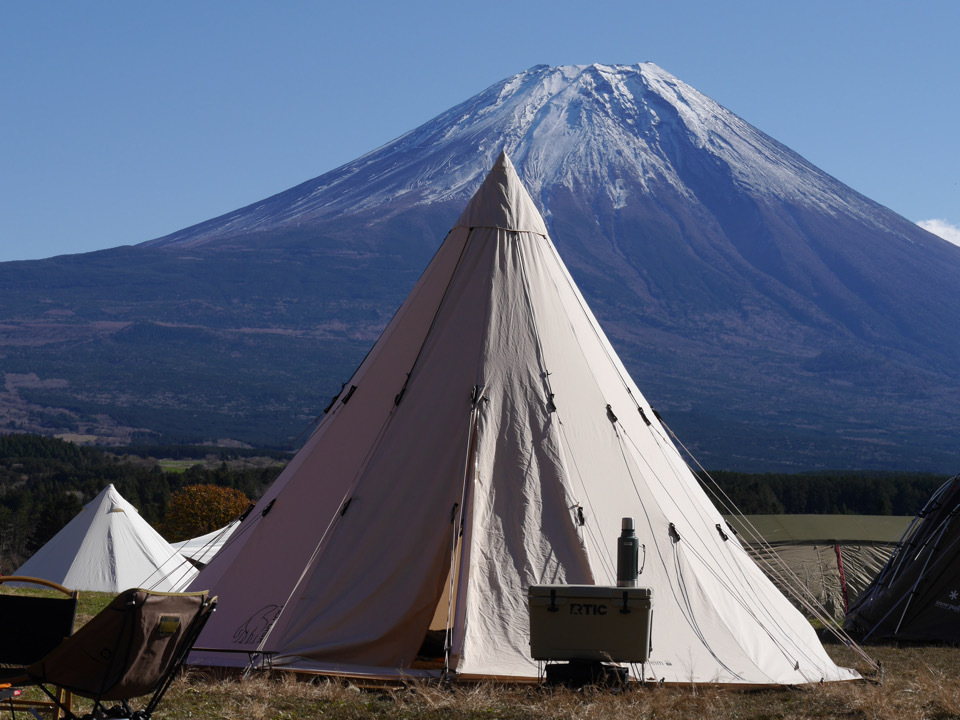 11月ベストシーズンは最高の富士山①【ふもとっぱらキャンプ場】