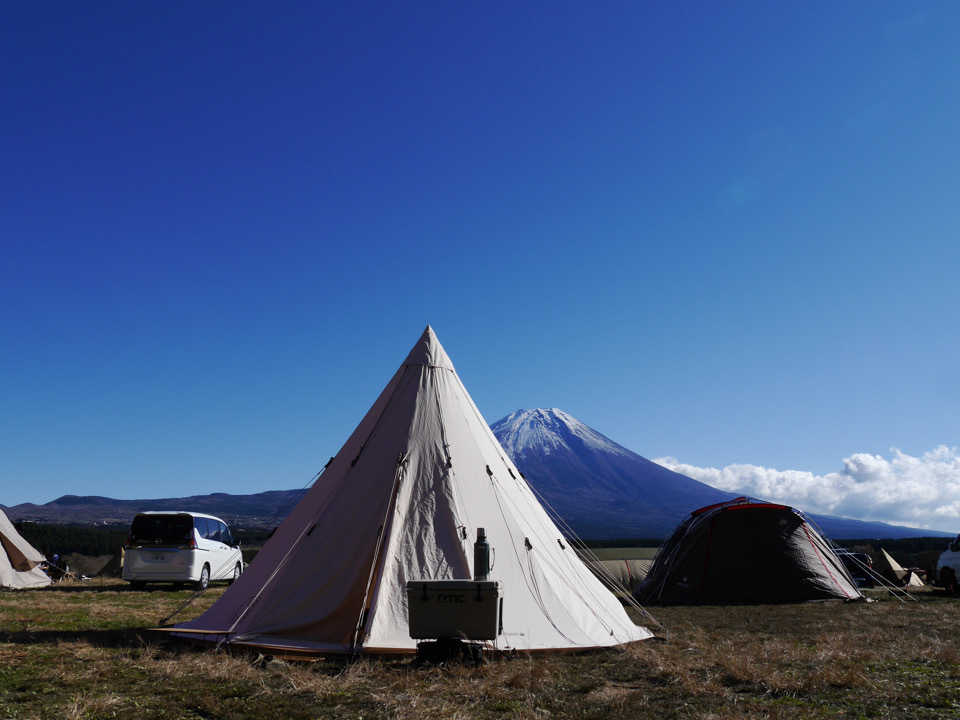 11月ベストシーズンは最高の富士山①【ふもとっぱらキャンプ場】