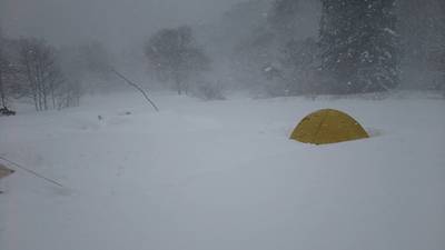 雪が凄い