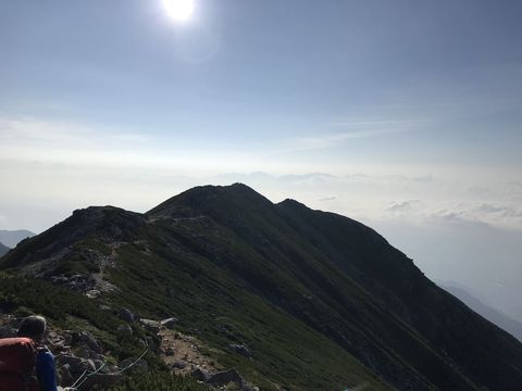 宝剣～木曽駒ケ岳～伊那前岳（頂上山荘テン泊）