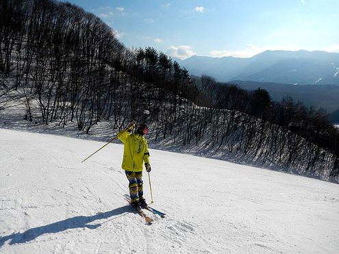 雪山カウントダウン