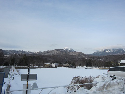 北八ヶ岳スノーシューハイク（2015/2/6～8）in蓼科レイクサイドキャンプ場