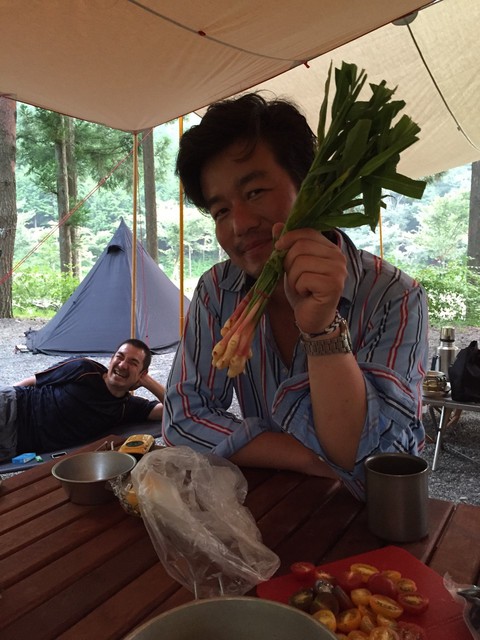 大人のグルメキャンプ(2015/8/1～2)in芦川AC