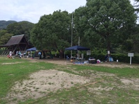 キャンプ中止からのBBQin四季の郷公園(和歌山県 2015.8.29)