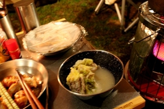 花見キャンプに行ってきました　(^-^)/