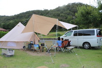 赤礁崎キャンプ場の行ってきました　(^-^)/