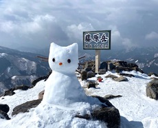 雪の藤原岳 2022/03/27 05:34:30